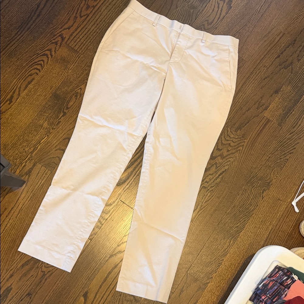 Express Slim White Men's Chinos